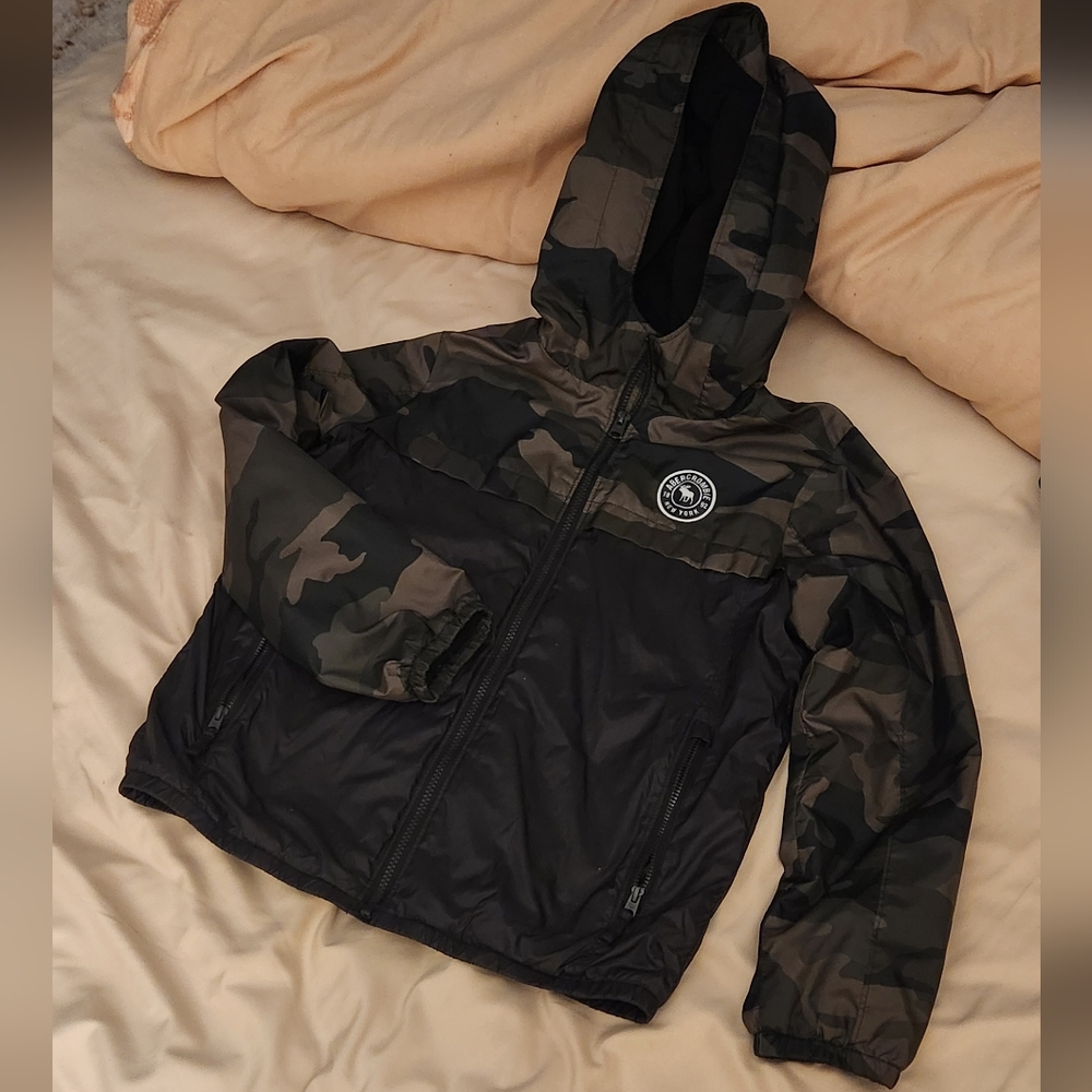 Kids Abercrombie windbreaker jacket.